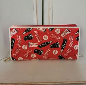 Coca Cola Vinyl Zip Around Wallet